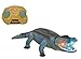 Liberty Imports Remote Control Crocodile Toy RC Walking Alligator with Lights and Sound Effects