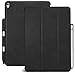 KHOMO iPad Pro 10.5 Inch Case with Pen Holder - DUAL Black PU Leather Super Slim Cover with Rubberized back and Smart Feature (sleep / wake) For Apple iPad Pro 10.5 Inches Tablet