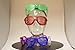 12 Pack LED Light Up Glasses - Assorted Flashing Lights (Slotted Shades)