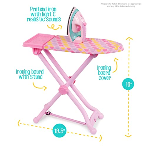 Mini Ironing Board Battat Play Circle Kids Ironing Board Set