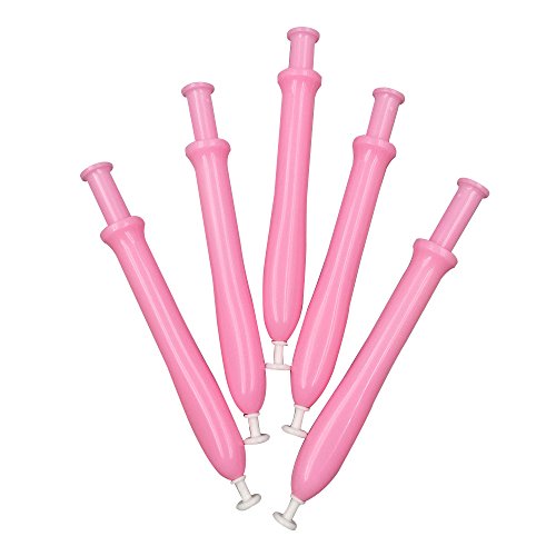 Funwill Disposable Anal Vaginal Applicator Sex Lubricant Injector Syringe Lube Tube Sex Aid Tools (10 Pack) (Pink)