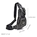 Lanspace Sling Chest Bags Small Shoulder Pack Cross body Backpack Single-shoulder Daypack for Outdoor Cycling Hiking Camping Biking Men Women (Gray)