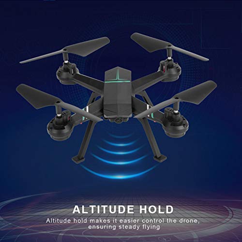 DAUERHAFT F8W WiFi-Drohne mit HD-Kamera, 0,3 Mp WiFi-Kamera, Live-Video-RC-Quadcopter mit Höhenhalt… – Bild 3