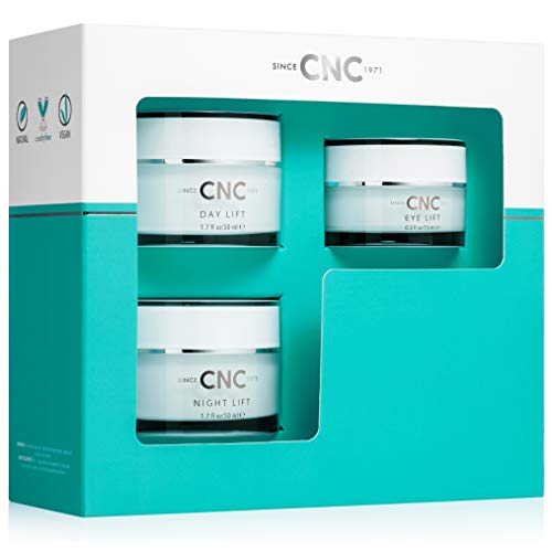 CNC Anti-Aging Skin Care Kit: Beauty Gift Set with DAY LIFY Lift Instant Result Face Moisturizer, NIGHT LIFT Firming Night Cream and EYE LIFT Complete Eye Defy Anti-Wrinkle cream