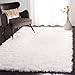 SAFAVIEH Faux Sheep Skin Collection 5' x 8' Ivory FSS235A Silken Glam 2.35-inch Thick Area Rug