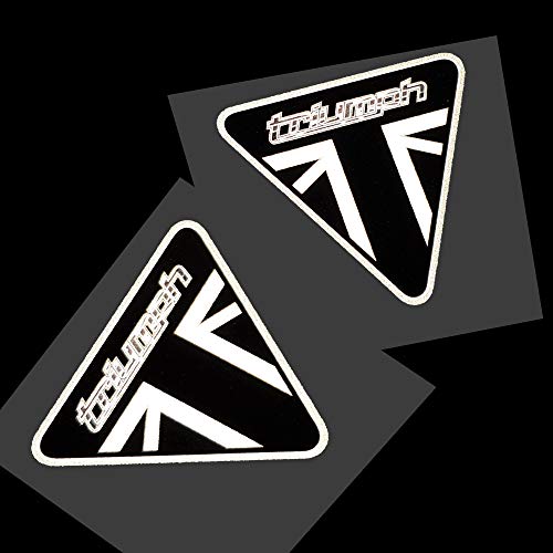 Twisted MelonTwisted Melon Triumph badge style REFLECTIVE graphics decals stickers x 2 pieces SMALL