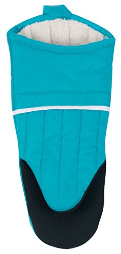 Kay Dee Designs R6325 Necessities Terry Lined Oven Mitt with Neoprene Backing, Turquoise Kay Dee Designs R6325 Necessities Terry Lined Oven Mitt with Neoprene Backing, Turquoise