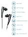 iClever Bluetooth Headphones Sport - Workout Headphones Splash Proof, Intelligent Magnetic, Up to 7 Hours Playtime - Running Headphones, Stereo Sound, AptX Technology, Noise Cancelling, Black