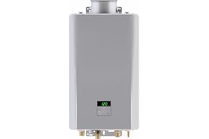 Rinnai RE140iP Non-Condensing Propane Tankless Water Heater, Up to 5.3 GPM, Indoor Installation, 140,000 BTU