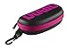 ARENA Swim Goggle Case for Swimmers Protective Hardcover Carrying Case with Clip for Backpacks, Storage and Transport, Black/Fuchsia