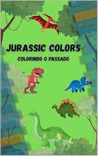 Livro jurassic colors: colorindo o passado