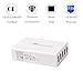 USB Charger, Roopower 40W 8A 5-Port Multi-Port USB Charging Station Wall Travel Charger for iPhone 6s / 6 / 6 Plus, iPad Air 2 / mini 3, Galaxy S7/ Edge/ S6 / Edge / Plus, Note 5 and More - White
