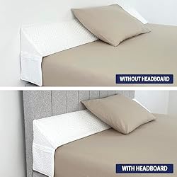 EPHEDORA Triangle Bed Wedge Pillow for Headboard