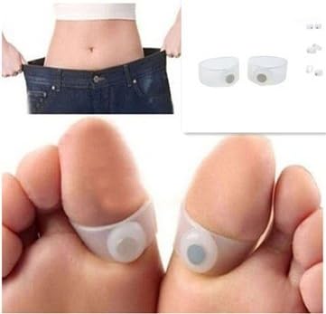 Maxmi4U Japanese Therapy Weight Loss Magnetic Slimming Toe Ring
