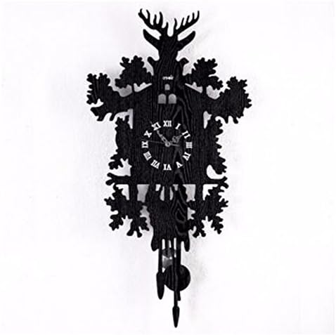 QPSSP Wall Clock Wall Clock Wall Of Wood Logs Nordic Creative Home Furnishing Decorations,A