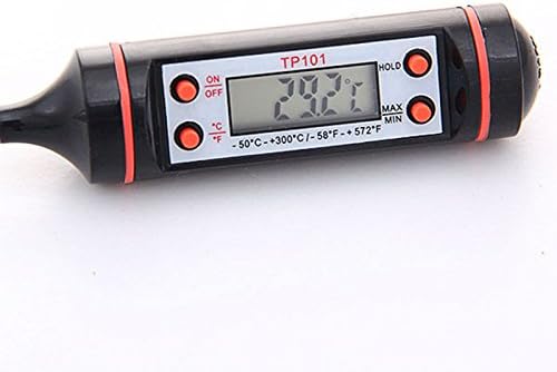 Food Thermometer works with food and liquids so will be your best friend in the kitchen! Roast meat, wine,