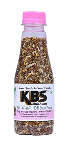 kbs mukhwas Dill Seeds (SUVA Dana) Mix Seeds mukhwas (Pack of 1/ 90gm)