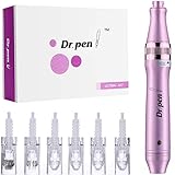 Dr. Pen Ultima M7 Professional Microneedling Pen, Wireless Electric Skin Repair Tool Kit with 4xNano, 1x12-Pin, 1x36-Pin Replacement Needles Cartridges