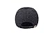 YAKER Men's Winter Warm Woolen Peaked Baseball Cap Hat with Earmuffs Metal Buckle (C Black)