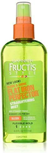 Garnier Fructis Style Sleek &amp; Shine Flat Iron Perfector Straightening Mist 48... - Buy Packs and Save (Pack of 2)