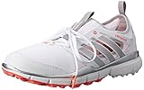 adidas Women's W Climacool II Golf Shoe, White/Silver Metallic/Flash Red, 9.5 M US