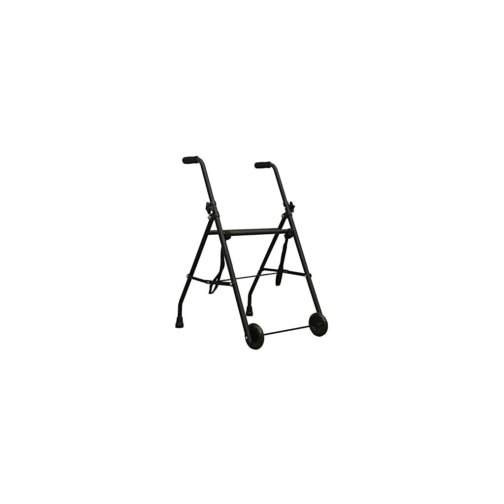 Pepe Walking Frame with Wheels, Folding Zimmer Frames for Adults