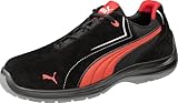 PUMA Safety Touring Black Suede Low ASTM EH Size 10,5