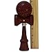 Kotaro Kendama Beech Hardwood Pro Kendama with Red and Black Crackle Finish Deluxe Pro Toy Catch Game with Extra String and Carrying Holster