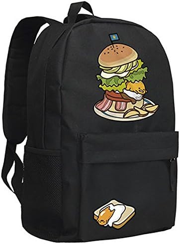 Cartoon Gudetama Cosplay Backpack School Bag Bookbag Daypack Computer Bag (D)