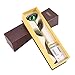 24K Green Rose for Her, Eternal Love Real Gold Plated Rose Flower, Best Present for Wife/Mom/Girlfriend Anniversary, Wedding, Birthday, Graduation (Green)