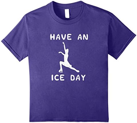 unisex-child Figure Skating Kids T Shirts Skating Mom and Coach Shirt 10 Purple