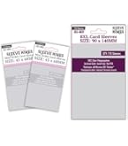 Amazon.com: Sleeve Kings Standard Card Sleeves  110 Count, Clear 60 Micron  Thickness, XXL Size (90 x 140 mm), Compatible with Flamecraft & More  SKU:  SKS-8839 : Toys & Games