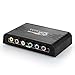Musou HDMI to 1080P Component Video (YPbPr) Scaler Converter Adapter with Coaxial Audio Output + R / L Audio Support Windows 10,Black primary