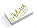 50 Wedding Advice Cards & Well Wishes for the Bride and Groom - Bridal Shower Games, Wedding Games, Wedding Decorations, Wedding Guest Book Alternative