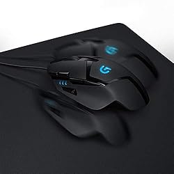 Logitech G640 Cloth Gaming Mouse Pad, Moderate