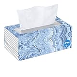 Kleenex Trusted Care Facial Tissues, 1 Flat Box, 144 Count (Pack of 1)