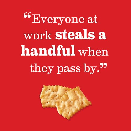 RITZ TOASTED CHIPS SOUR CREAM AND ONION CRACKERS, PARTY SNACKS, FAMILY SIZE, 11.4 OZ