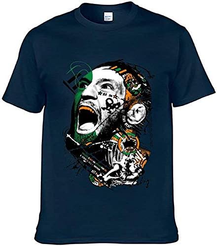 メンズ Tシャツ 半袖 ティーシャツ コナー マクレガー クルーネック トップス インナー シャツ カジュアル おしゃれ ゆったり カットソー スポーツ 綿100 春夏 快適 薄手