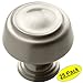 Knob Cabinet 1-1/4in Sat Nkl (Pack of 25)