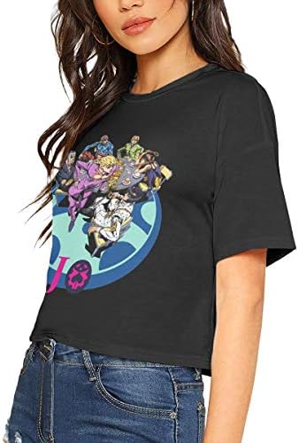 Women's T Shirt Womens JoJo's Bizarre Adventure Crop Tops