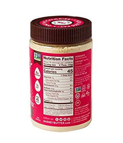 Barney Butter Powdered Almond Butter, Unsweetened, 8 Ounce - Thumbnail 6