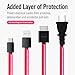 CORD DETANGLER for Curling Irons, Hair Straighteners, Blow Dryers & Clippers | Added Layer of Protection (10-Feet, Hot Pink)thumb 4