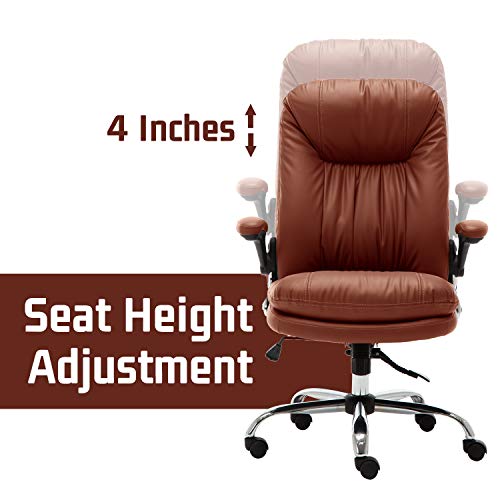 KERMS High Back Executive Home Office Desk Chair, Big and Tall