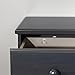 South Shore Summer Breeze 2-Drawer Double Nightstand, Blueberry with Wooden Knobs