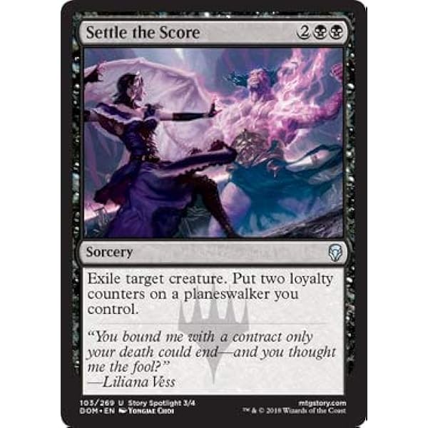 Amazon.com: Settle The Score - Dominaria : Toys & Games