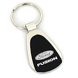 Upgrade Your Auto Ford Fusion on Black Teardrop Keychain - Officially Licensed