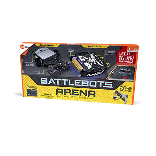 HEXBUG BattleBots Arena Minotaur & Tombstone - Battle Bot with Arena Game Board and Accessories 