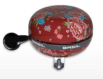 Basil Fahrradklingel Big Bell Bloom Scarlet 80 mm