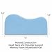 Linenspa Gel Memory Foam Contour Pillow, High Loft, Standard, White