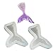 2 Pcs Mermaid Tail Resin Jewelry Molds, DIY Pendant Silicone Mold, Crafting, Resin Epoxy Making Casting Mould Craft Tool (Small)